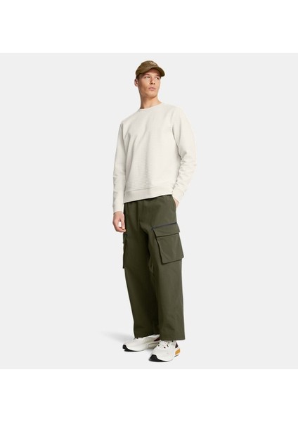 Erkek Ua Unstoppable Fleece Grid Bisiklet Yaka Sweatshirt 1387904-110