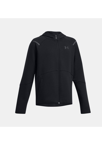 Çocuk Ua Unstoppable Fleece Tam Fermuarlı Sweatshirt 1386687-001 modelleri