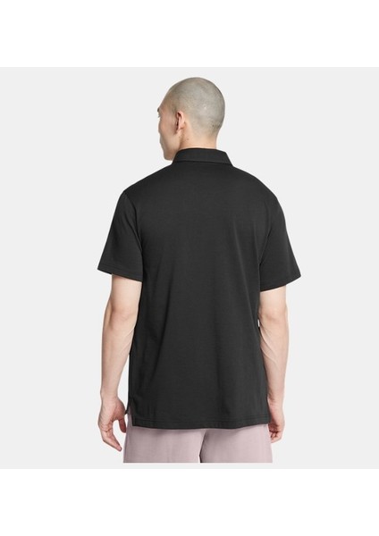 UA Icon Polo 1386608-001 Erkek Siyah Spor Tişört