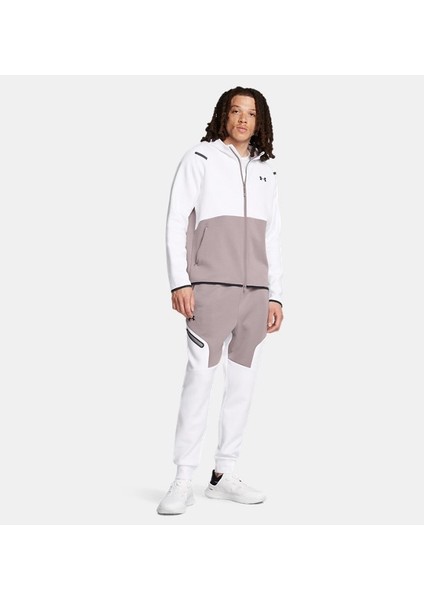 UA Unstoppable Flc Jgr EU 1389353-015 Erkek Gri Spor Eşofman Altı
