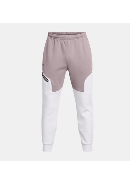 UA Unstoppable Flc Jgr EU 1389353-015 Erkek Gri Spor Eşofman Altı