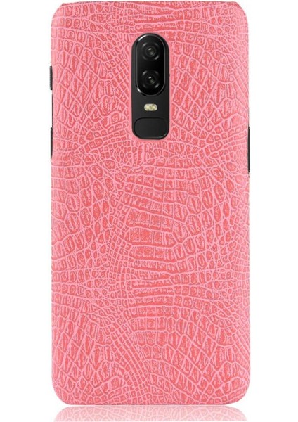 Oneplus 6 Klasik Timsah Moda Uyumluluğu Için Şık Klasik Kılıf (Yurt Dışından) fırsatları