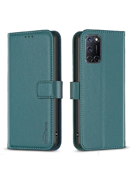 Samsung Galaxy A72 Deri Kılıf Çok Renkli Iş Yuvası Için Flip Case (Yurt Dışından)