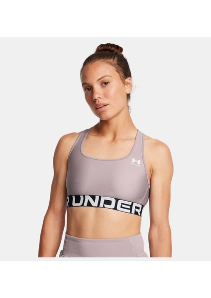 Kadın Ua Hg Mid Branded Spor Sütyeni 1383544-015