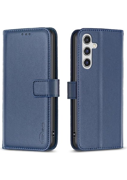 Samsung Galaxy A25 5g Çoklu Kart Yuvası Çok Renkli Iş Için Flip Case (Yurt Dışından)