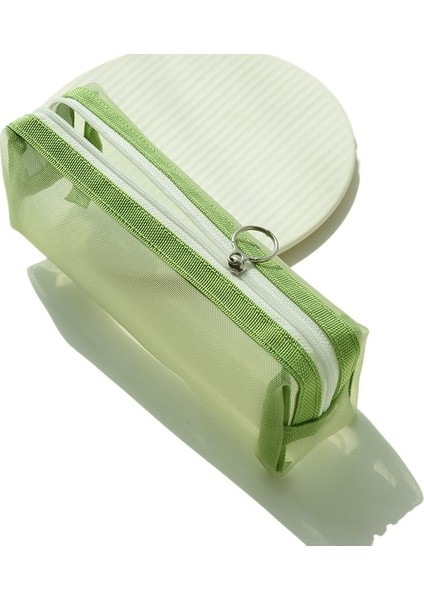 Ilkokul ve Ortaokul Öğrencileri Için Büyük Kapasiteli Kırtasiye Kutusu Şeffaf Kalem Kutusu Çok Fonksiyonlu Kırtasiye Kalem Çantası (Yurt Dışından)