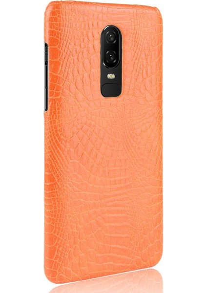 Oneplus 6 Klasik Timsah Moda Uyumluluğu Için Şık Klasik Kılıf (Yurt Dışından) fiyatları