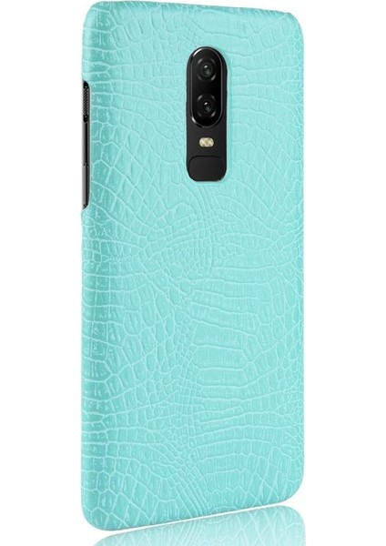 Oneplus 6 Klasik Timsah Moda Uyumluluğu Için Şık Klasik Kılıf (Yurt Dışından) fiyatları