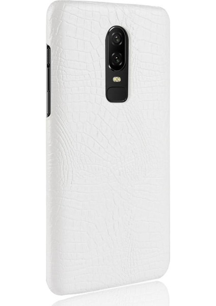 Oneplus 6 Klasik Timsah Moda Uyumluluğu Için Şık Klasik Kılıf (Yurt Dışından) fiyatları