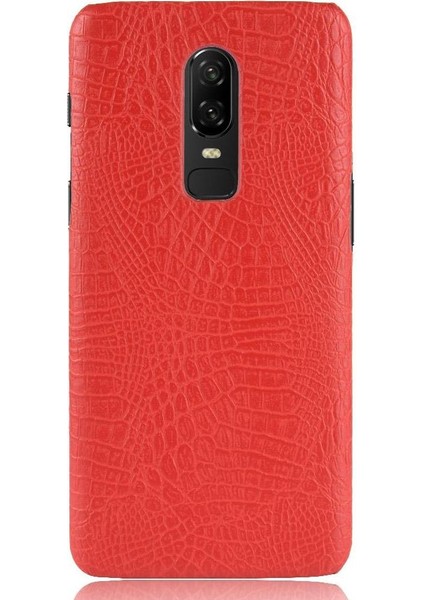 Oneplus 6 Klasik Timsah Moda Uyumluluğu Için Şık Klasik Kılıf (Yurt Dışından) fiyatları