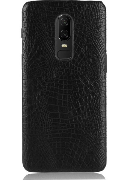 Oneplus 6 Klasik Timsah Moda Uyumluluğu Için Şık Klasik Kılıf (Yurt Dışından) fiyatları