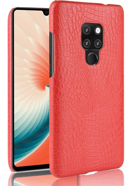 Huawei Mate 20 Için Şık Klasik Durumda Klasik Timsah Moda Anti (Yurt Dışından)