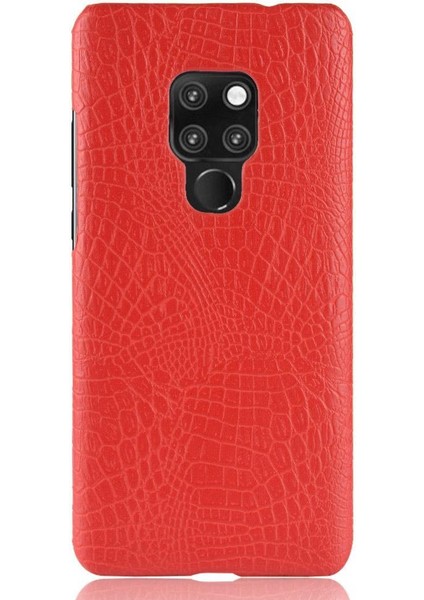 Huawei Mate 20 Için Şık Klasik Durumda Klasik Timsah Moda Anti (Yurt Dışından)