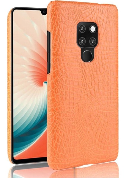 Huawei Mate 20 Için Şık Klasik Durumda Klasik Timsah Moda Anti (Yurt Dışından)
