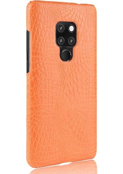 Huawei Mate 20 Için Şık Klasik Durumda Klasik Timsah Moda Anti (Yurt Dışından)