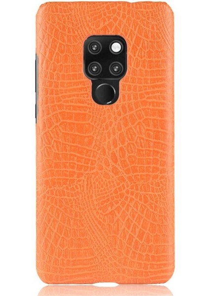 Huawei Mate 20 Için Şık Klasik Durumda Klasik Timsah Moda Anti (Yurt Dışından)