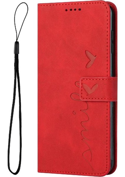 Oppo RENO12 F Aşk Cüzdan Pu Deri Kickstand Yan Toka Için Flip Case (Yurt Dışından)