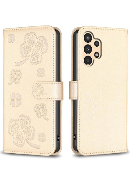 Samsung Galaxy A32 5g Için Flip Case Cüzdan Kart Yuvaları Tutucu Kickstand Pu (Yurt Dışından)