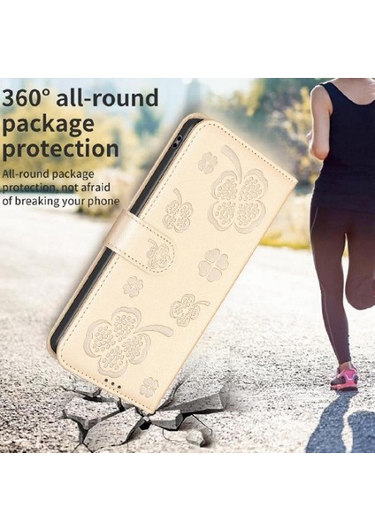 Samsung Galaxy A32 5g Için Flip Case Cüzdan Kart Yuvaları Tutucu Kickstand Pu (Yurt Dışından)