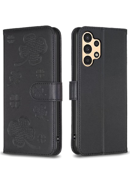 Samsung Galaxy M23 5g Yonca Çiçek Cüzdan Çok Renkli Pu Için Flip Case (Yurt Dışından)