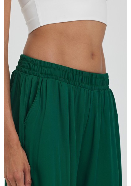 Kadın Beli Lastikli Cepli Şalvar Pantolon 1023 modelleri