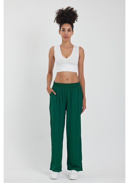 Kadın Beli Lastikli Cepli Şalvar Pantolon 1023 indirimleri