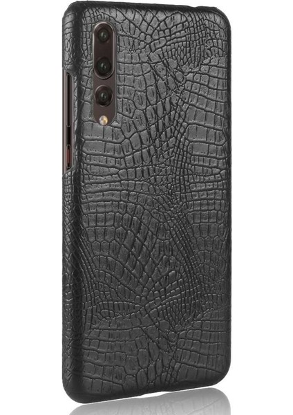 Huawei P20 Pro Klasik Timsah Moda Kapak Için Şık Klasik Kılıf (Yurt Dışından) fiyatları