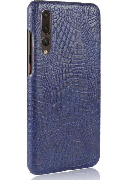 Huawei P20 Pro Klasik Timsah Moda Kapak Için Şık Klasik Kılıf (Yurt Dışından) fiyatları