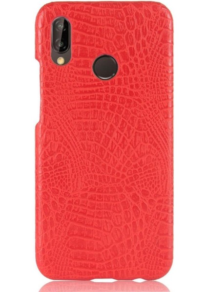 Huawei P20 Lite Klasik Timsah Moda Anti Için Şık Klasik Durumda (Yurt Dışından) fiyatları