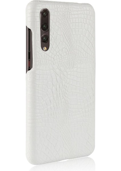 Huawei P20 Pro Klasik Timsah Moda Kapak Için Şık Klasik Kılıf (Yurt Dışından) modelleri