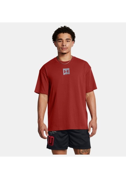 Under Armour Erkek Ua Heavyweigt Oversized Sm Box Kısa Kollu Tişört 1386803-840