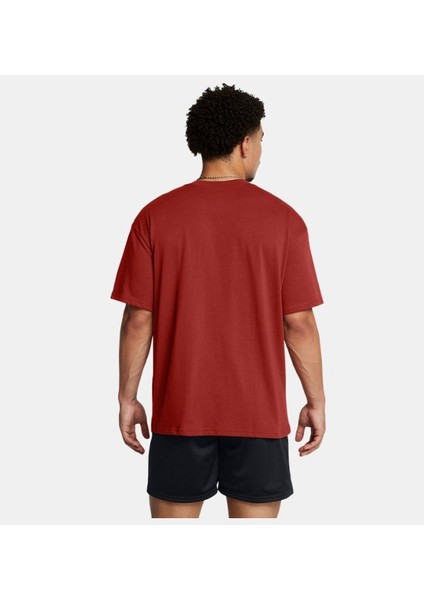 Under Armour Erkek Ua Heavyweigt Oversized Sm Box Kısa Kollu Tişört 1386803-840