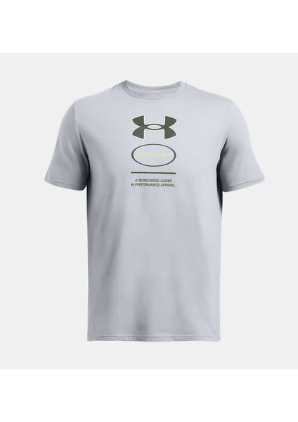 Erkek Ua Erkek Branded Gel Stack Kısa Kollu Tişört 1380957-036 modelleri