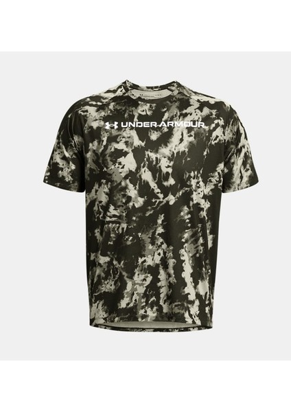 Erkek Ua Tech Abc Camo Kısa Kollu Tişört 1361698-390 modelleri