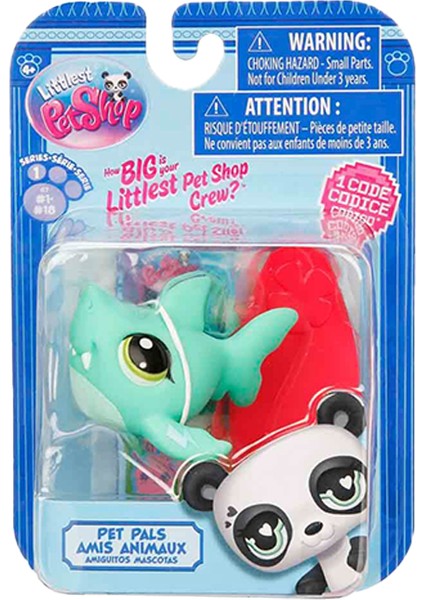 Littlest Pet Shop Minişler Tekli Paket S1 Köpekbalığı 14