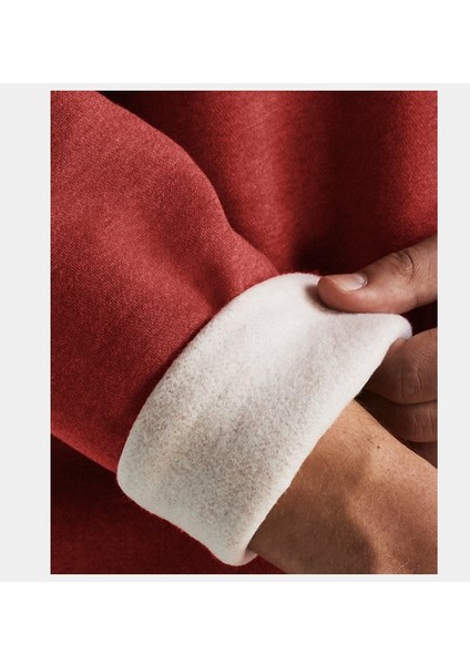 Erkek Ua Icon Fleece Bisiklet Yaka Sweatshirt 1374250-840 modelleri