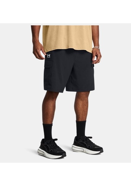 Vibe Woven Cargo Erkek Siyah Şort.001