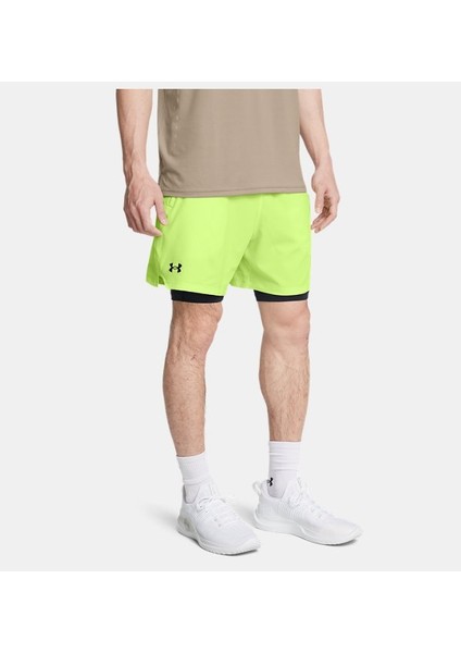 Erkek Ua Vanish Dokuma 2in1 Şort 1373764-304