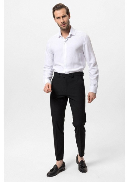 Siyah Erkek Kumaş Pantolon modelleri