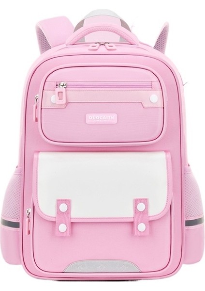 Ilkokul Çantası Erkek Ingiliz Tarzı Büyük Kapasiteli Hafif Yük Azaltıcı Omurga Koruması Çocuk Sırt Çantası (Yurt Dışından)