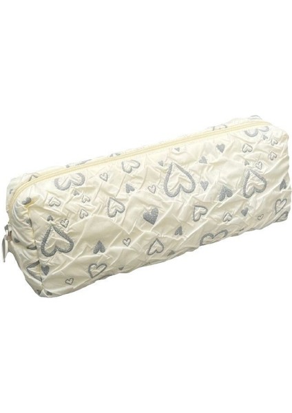 Aşk Kalem Çantası Basit Girly Kalp Öğrenci Kırtasiye Çantası (Yurt Dışından)