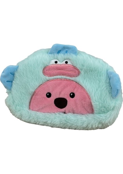 Peluş Kalem Kutusu, Basit ve Şık Saklama Çantası (Yurt Dışından)