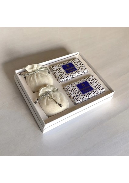 Çintemani Osmanlı Seri Zeytinyağlı Katı Sabun Hediye Paketi 2 Adet 250 gr 2 Adet 100 gr modelleri