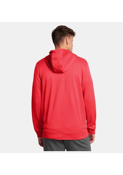 Under Armour Erkek Ua Armour Fleece Tam Fermuarlı Kapüşonlu Üst 1373357-713