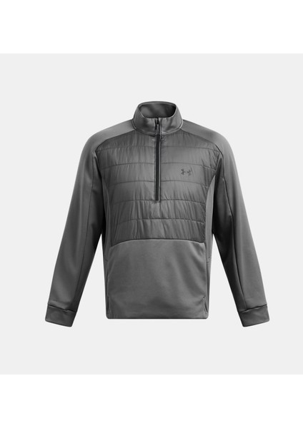 Erkek Ua Armour Fleece Yarım Fermuarlı Swacket Mont 1385847-025 modelleri