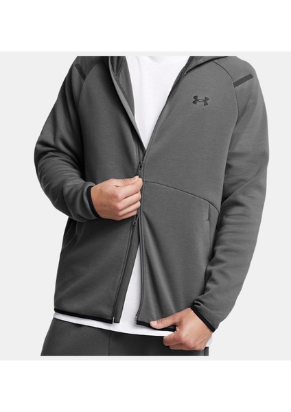 Erkek Ua Unstoppable Fleece Tam Fermuarlı Hd Eu Sweatshirt 1389352-025 fırsatları
