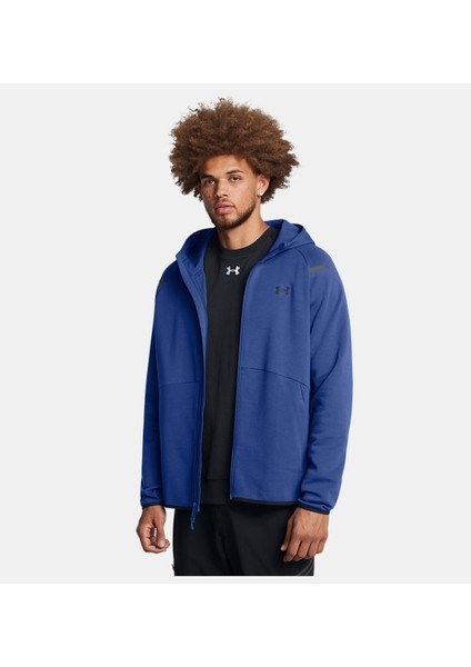 Erkek Ua Unstoppable Fleece Tam Fermuarlı Hd Eu Sweatshirt 1389352-432