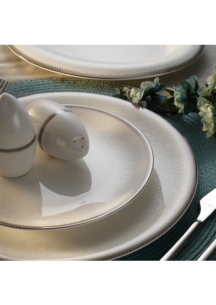 Bone Vienna Platin 12 Kişilik 60 Parça Yemek Takımı fiyatları