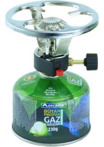 Siboplu Çakmaklı Kamp Ocak 230 Gram Tüplü Set CK-192-230