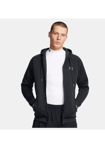 Erkek Ua Armour Fleece Pro Tam Fermuarlı Sweatshirt 1386582-001